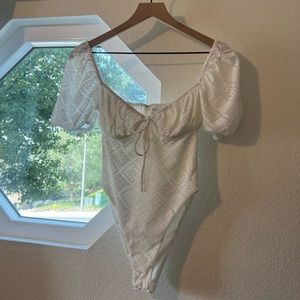 Sabo Skirt Puff Sleeve Bodysuit